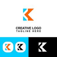 Perfect K logo graphic for your use. For business signs or something else. vector