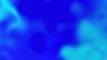 Abstract blue gradient background with flow and blurred effect suitable for motion graphics, music presentations, light illusions and visual shows. video