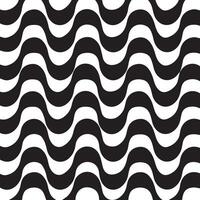calcadao de copacabana pattern black n white vector