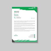 Letterhead template in Abstract style design vector