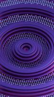 Abstract Concentric Circles with Dotted Patterns in Purple Hue video