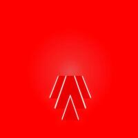 Red modern abstract shapes concept design background. Can be use for landing page, book covers, brochures, flyers, magazines, any brandings, banners, headers, presentations, and wallpaper. vector