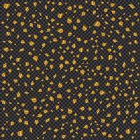 Gold Color Particle Design vector