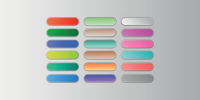 Vibrant Colorful Gradient Set for Creative Designs vector