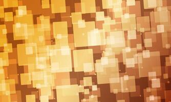 Polygon cube mosaic background in dark orange colors. abstract squares glass. vector