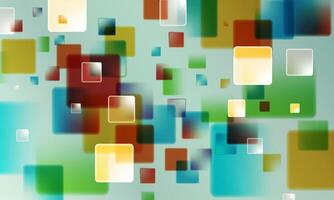 colorful geometric abstract soft blue background overlap layer on bright space with squares decoration. soft motion. vector