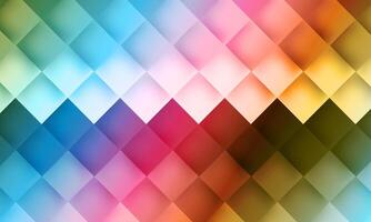 Colorful square polygon pattern background. abstract background with bright squares. vector