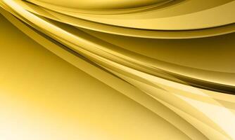 Smooth elegant gold satin texture abstract background. abstract golden curve wavy. vector