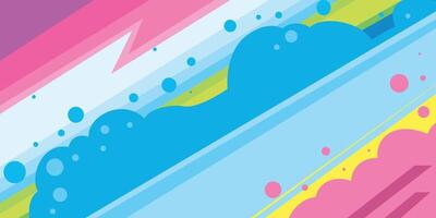 Blue abstract background. Bright colorful background. Banner background vector
