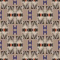 Geometry Navajo Native Graphic Abstract Wallpaper And Textile Symmetric Art. vector