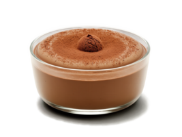 Vegan Chocolate Mousse A rich and creamy mousse made from avocado, cocoa powder, and a touch of maple syrup. png