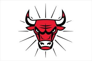 Dynamic bull logo vectors abstract, minimalist bull icons for branding