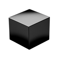 Cube on Transparent Background png