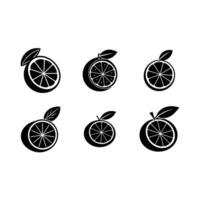 A fresh lime icon in format, perfect for design projects and logos vector