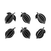 Cocoa Bean Graphic Design - Premium Stock Illustration vector