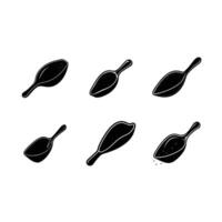 Cocoa Powder Scoop Graphic Design File vector