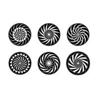 Geometric Circles Design for Modern Graphics vector
