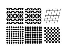 Geometric Patterns Collection for Design Projects vector