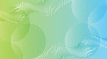 Abstract blue and green gradient geometric shape circle background. Modern futuristic background. Can be use for landing page, book covers, brochures, flyers, magazines, any brandings, banners, header vector