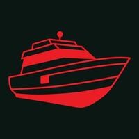 Captivating Boat Artwork for Projects vector