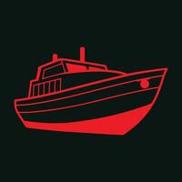 Vibrant Boat Designs Full of Charm vector