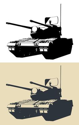 Gepard anti-aircraft self-propelled gun