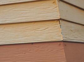 Pastel painted faux wood texture for a vintage style background. photo