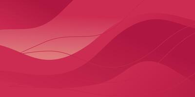 pink color background abstract shape, wave pattern. gradient design vector