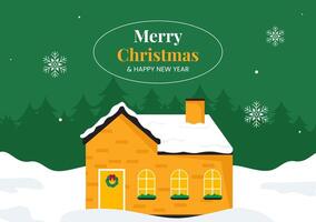 Christmas Party with Cartoon Hand Drawn Background Templates Background vector