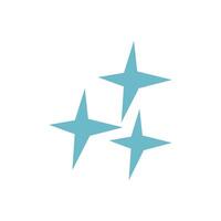 Stars icon. Flat design style eps 10. Isolated on white background. Bright colored simple icon illustration. 5 star graphic design elements vector