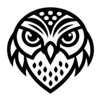 A solid icon of common kestrel vector