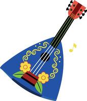 Check out flat illustration of balalaika vector