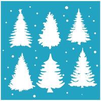 Christmas fir tree With illustration style doodle and line art vector