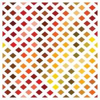 geometric diamonds wavy lines print pattern, A grid of square color swatches transitioning from red-brown to yellow tones. vector