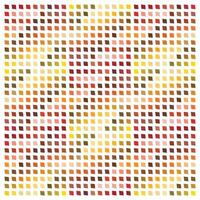 A grid of square color swatches transitioning from red brown to yellow tones. vector