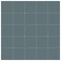 Black and white geometric pattern with repetitive diagonal stripes forming diamond shapes. vector
