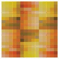 A grid of shaded tiles with diagonal stripes in various shades of yellow, orange, and brown., color grid geometric print pattern seamless vector