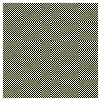 Black and White diagonal stripes creating a concentric diamond pattern. vector
