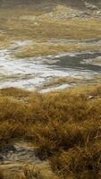 Grassy Field With Stream in Nepal video