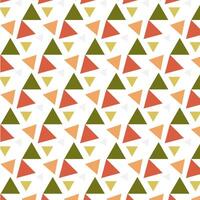 Abstract triangle green pink geometric pattern banner background. Illustration template design vector