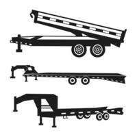Big Tex Trailers vectors Design isolated on a white background, Big Tex Trailer Printable Vectors Design