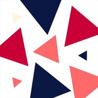Futuristic abstract colorful triangle geometric pattern background. Illustration template design vector