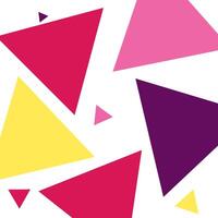 Modern abstract colours geometric triangle pattern background. Illustration template design vector