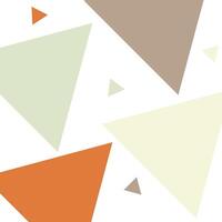 Colorful soft abstract triangle pattern geometric background. Illustration template design vector