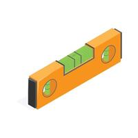 A construction level tool used for real estate development vector