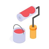 Get this amazing icon of painting in modern style vector