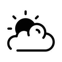 Have a look at this amazing icon of weather in modern style vector