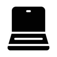 A laptop representing work, computing, or browsing. vector