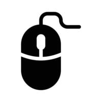 A computer mouse symbol for navigation or input vector