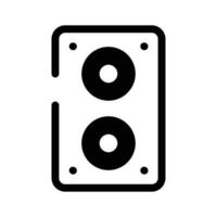 Get this perfectly designed icon of speaker in modern style vector